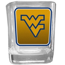 West Virginia Mountaineers Shot Glass Square NCAA College Souvenir Fan G... - $39.99