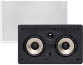 Polk Audio&#39;S 255C-Rt In-Wall Center Channel Speaker Features Two 5 Point 25&quot; - £199.23 GBP