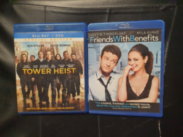 lot of 2: Tower Heist (Blu-ray + dvd) + friends with benefits [BLU-RAY] - £3.91 GBP