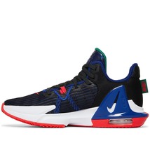 Nike Lebron Witness Vi Men&#39;s Basketball Shoes Black Siren Red CZ4052-005 - £59.81 GBP