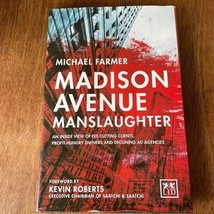 Madison Avenue Manslaughter Hardcover by Michael Farmer &amp; Kevin Roberts - £41.01 GBP