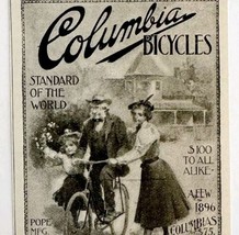 Columbia Bicycles Pope 1897 Advertisement Victorian Hartford Bikes ADBN1LLL - $14.99