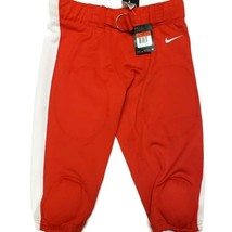 Nike Mach Speed Football Pants Red With Removable Knee Pads Mens Size L - £16.82 GBP