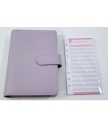 MM) SKYDUE Purple Budget Planner Cash Envelope Money Saving Binder - £6.36 GBP