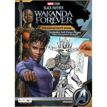 Marvel Black Panther 32 Page Coloring and Activity Book with Stickers, Paperback - £12.69 GBP