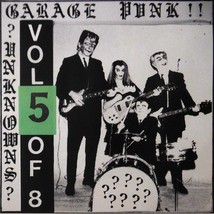 Garage Punk Vol 5 of 8 (Unknowns) (Album Cover Art) - Framed Print - 16" x 16" - $51.00