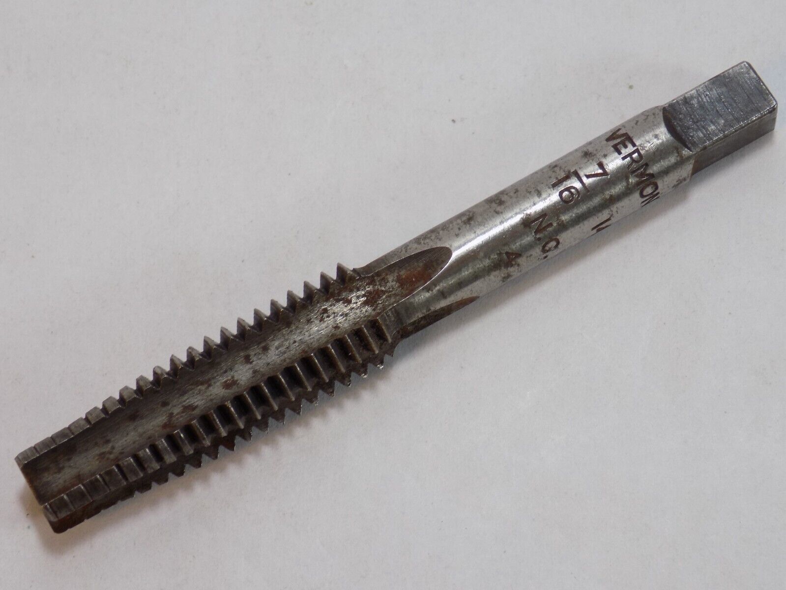 7/16&quot;-14 Vermont Tap and Die Plug Tap High Speed Steel USA 4 Flute - $8.90