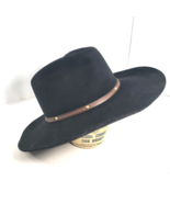 Resistol Self Conforming Chance Black Studded Hatband 3x Felt Cowboy Hat... - $59.99