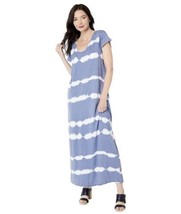 Vince Camuto Tie Dye Stripe Maxi Dress in Blue Jay at Nordstrom, Size X-Small - £27.86 GBP