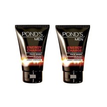 Ponds Men Energy Charge Face Wash, 100g (pack of 2), free shipping world - $34.54