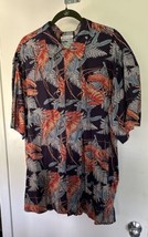 Reyn Spooner Shirt Mens XXL Blue Button Up Hawaiian Traditional Lobster ... - $49.49