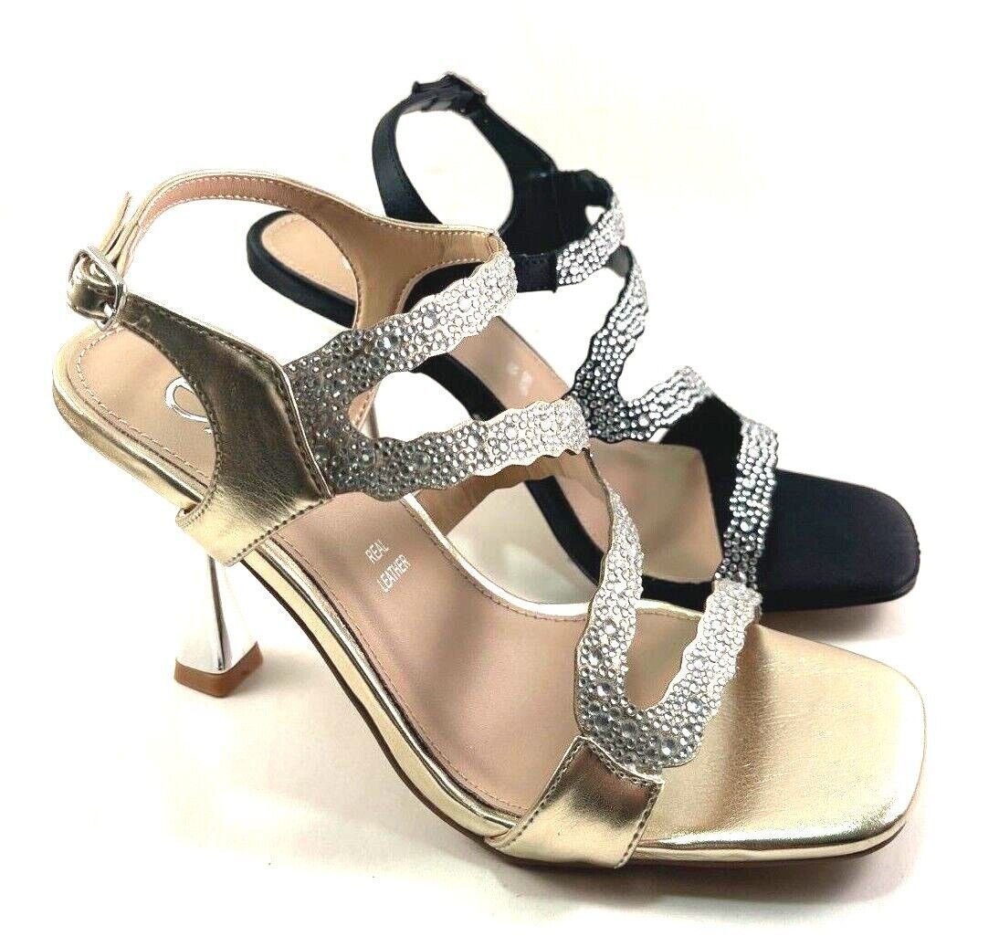 Primary image for Exe Alberta-839 High Heel Rhinestone Embellished Dress Sandal Choose Sz/Color