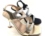 Exe Alberta-839 High Heel Rhinestone Embellished Dress Sandal Choose Sz/... - $119.00