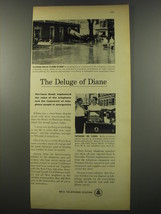 1955 Bell Telephone System Ad - The deluge of Diane - £14.61 GBP