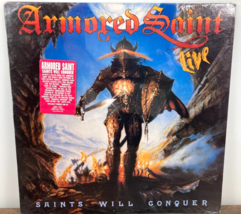 ARMORED SAINT 1988 Live EP SEALED Saints Will Conquer  METAL BLADE Recor... - £34.84 GBP