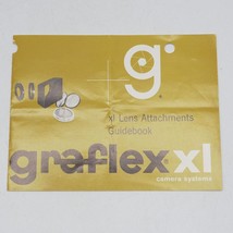 Graflex XL Lens Attachments Guidebook Vintage Camera 1968 - £15.50 GBP
