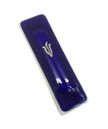 Midnight Blue Art Glass Mezuzah - $29.95