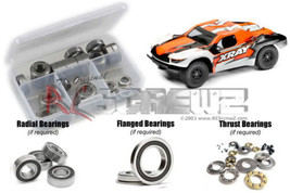 RCScrewZ Rubber Shielded Bearing Kit xra106r for XRAY SCX 2023 2WD #320301 - £39.47 GBP