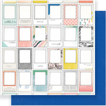 American Crafts Gather Double Sided Cardstock 12 X12  Moments - £39.67 GBP