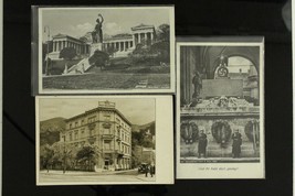 Vintage 3PC Lot Postcards RPPC Real Photo Germany Hotel Reichspost 1938 ... - £20.73 GBP