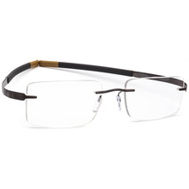 Silhouette Eyeglasses 7602 60 6055 Titan Gray/Gunmetal Rimless Austria 5... - $199.99