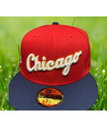 New Era Cooperstown Hat Club Chicago White Sox 7 3/4 Red All Star USA Pa... - $50.49