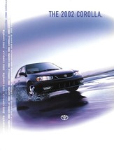2002 Toyota COROLLA sales brochure catalog US 02 CE S LE - £4.75 GBP