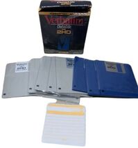 * Verbatim DataLife MF 2HD 3.5” Microdisks 9 Pieces Formatted Apple  - $12.25