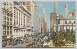 Postcard Forty Second Street East of 6th Avenue New York City - £4.97 GBP