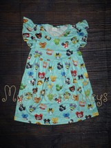 NEW Boutique Mickey Mouse Cartoon Characters Girls Dress Size 6-7 - £10.19 GBP