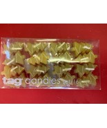 Tag Candles Set Of 16 Mini Christmas Enchanted Trees NIB - $18.99