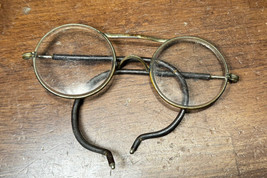 Vintage Steel Wire Rim Eyeglasses Spectacles Steampunk - $45.00