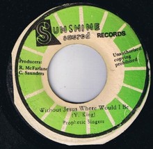 Ranny McFarlane That&#39;s Enough 45 rpm Without Jesus Jamaican Pressing - $9.89