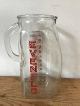 Vintage Evenflo Glass Baby Formula Milk Jug Measuring Pitcher 4 Cup USA ... - £39.30 GBP