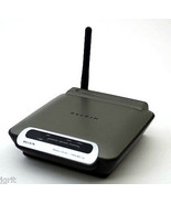 Belkin single antenna router F5D7230 4 internet ethernet Wireless G WiFi... - £20.94 GBP