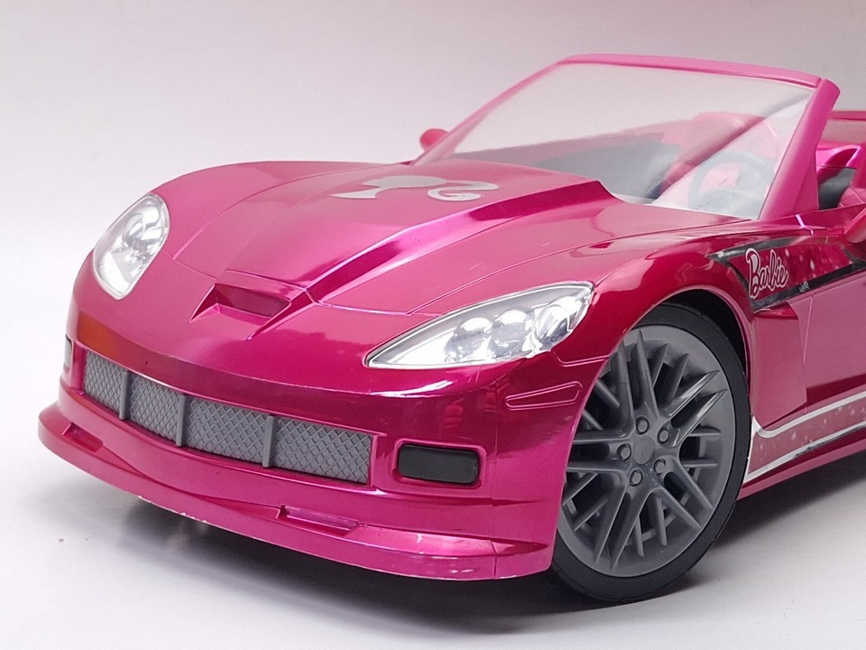 Barbie Pink Metallic Cruisin Corvette R/C Car Toys R Us Exclusive C6 *NO REMOTE* Item image 4