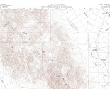 Last Chance Range Quadrangle, California-Nevada 1958 Topo Map USGS 15 Mi... - $21.99