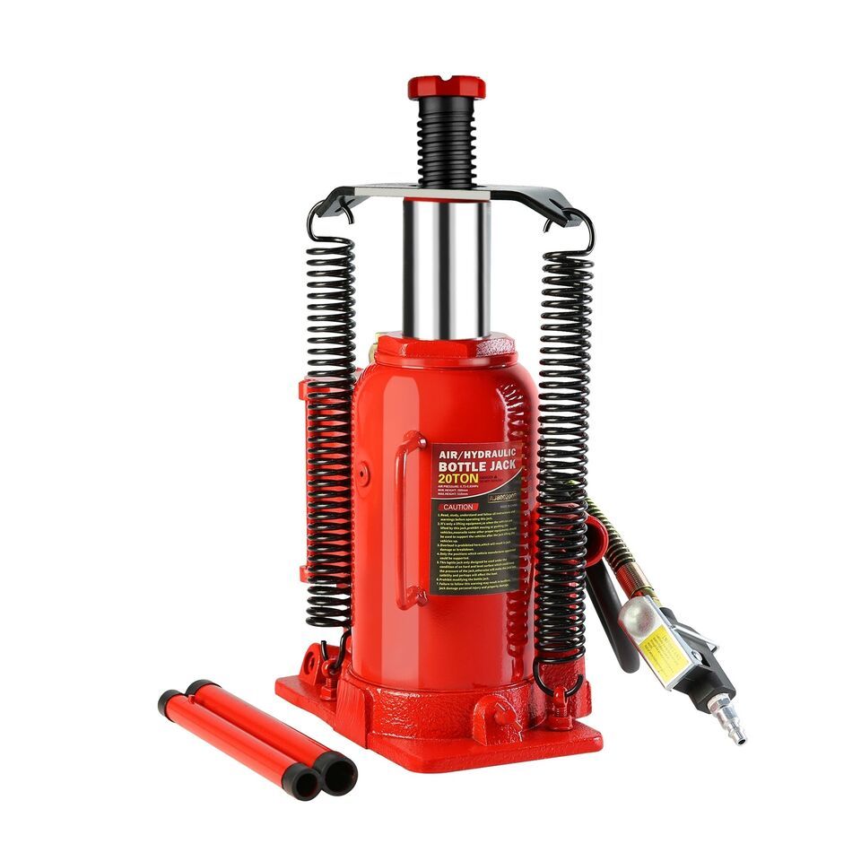 20 Ton Air Hydraulic Bottle Jack - Heavy Duty - $122.99