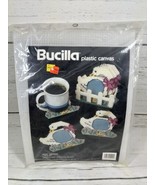 Bucilla 5949 Plastic Canvas Kit Geese Coasters 7 Piece Set New - £5.54 GBP