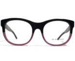 Burberry Eyeglasses Frames B2169 3466 Black Pink Square Full Rim 52-18-140 - £85.43 GBP