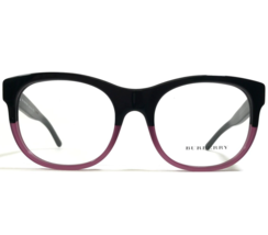 Burberry Eyeglasses Frames B2169 3466 Black Pink Square Full Rim 52-18-140 - £85.38 GBP