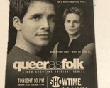 Queer As Folk  Tv Guide Print Ad Hal Sparks TPA8 - £4.74 GBP
