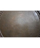 Rare Vintage Persian Isfahan Ornate Copper QAJAR Decorative Hanging Tray... - $6,348.83 MXN