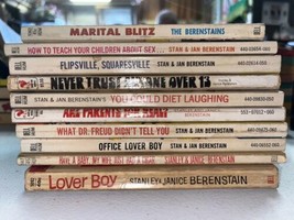 Lot Of 10 Stan And Jan Berenstain Paperback Books 1950s - £14.77 GBP