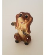 Brinns Dog Figurine Brown Dachshund Cocker Spaniel Anthromorphic Begging... - £14.15 GBP