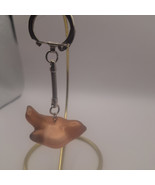 Resin bird keychain - mbarnes productions  - Orange - $205.62 MXN