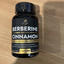 Berberine Supplement with Cinnamon 120 Capsules-2 per serv EXP 12/26 NEW - £14.05 GBP