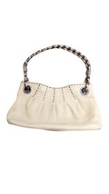 Brighton Baretta Woven straps Pleated &amp; Stitched Handbag Purse Shoulder Bag - £54.48 GBP