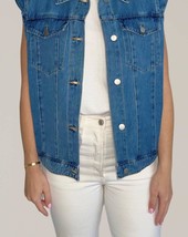 Things Between Denim Vest Size S - $33.66