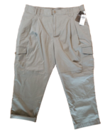 Lauren Ralph Lauren Chino Pants Womens 16 Slim Fit Crop Cargo Stretch Green - $66.93 CAD